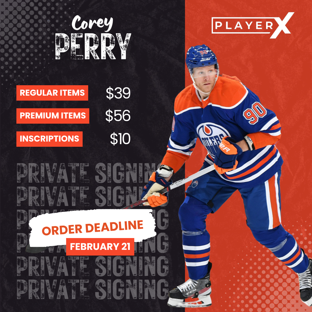 Pre-Order - Corey Perry - Inscription