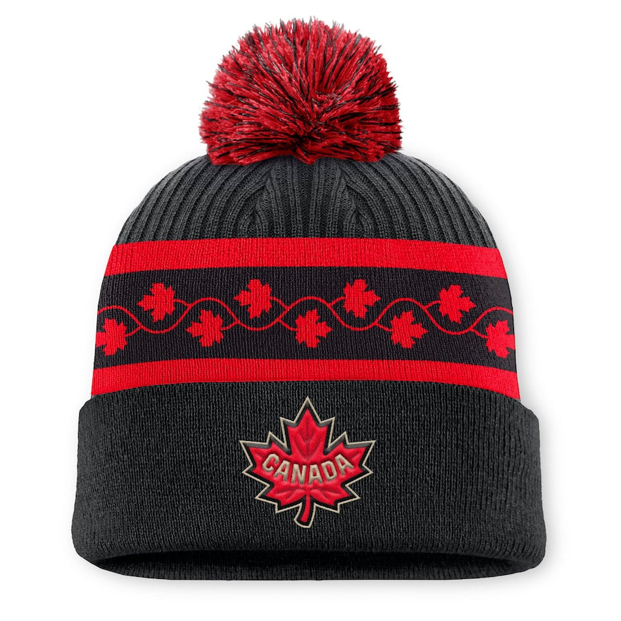 4 Nations Face-Off Fanatics Black Canada Toque