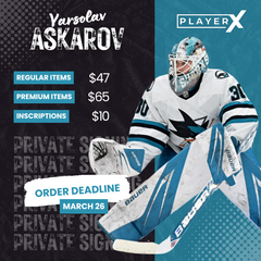 Pre-Order - Yaroslav Askarov - Send-In