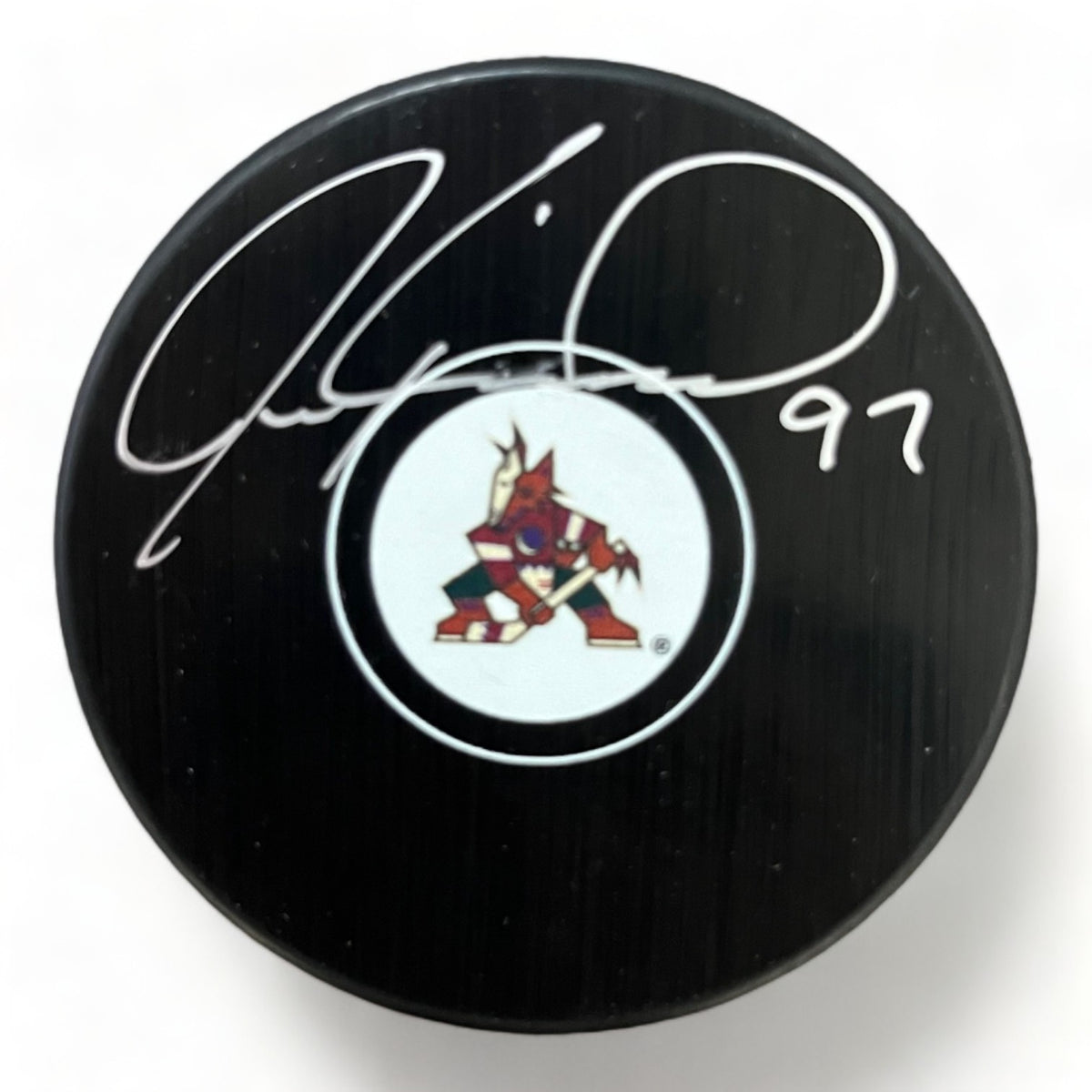 Jeremy Roenick Phoenix Coyotes Autographed Puck