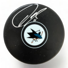 Owen Nolan San Jose Sharks Autographed Puck