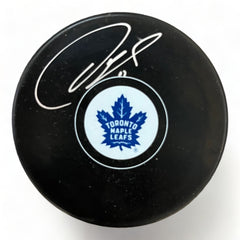 Owen Nolan Toronto Maple Leafs Autographed Puck