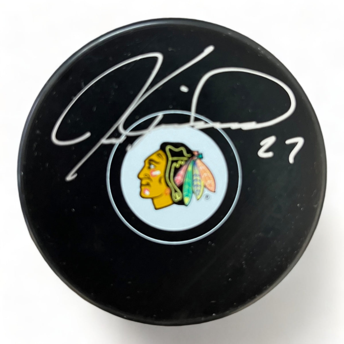 Jeremy Roenick Chicago Blackhawks Autographed Puck