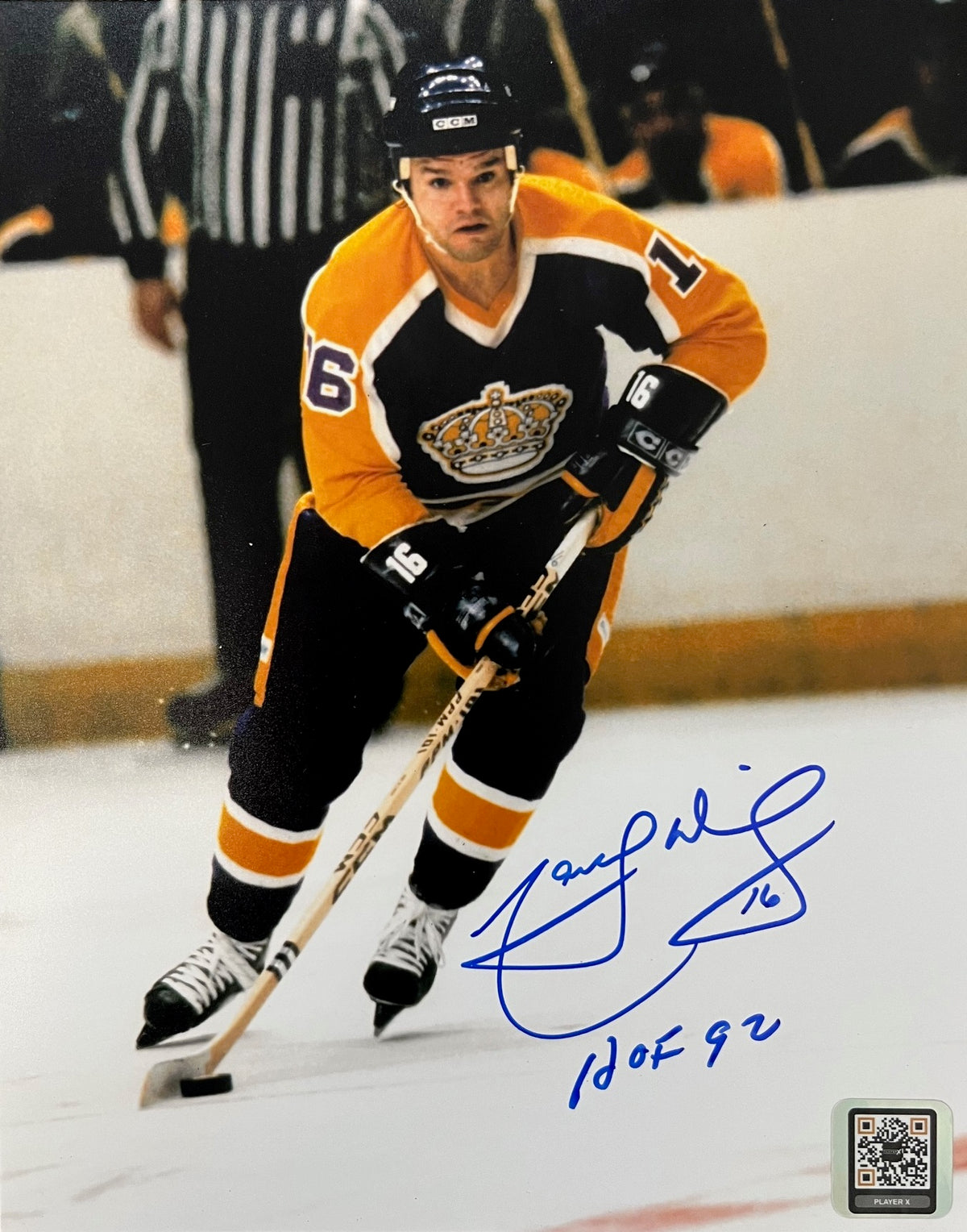 Marcel Dionne Los Angeles Kings 8 x 10 Autographed Photo