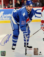 8x10 Owen Nolan Québec Nordiques Autographed Photo