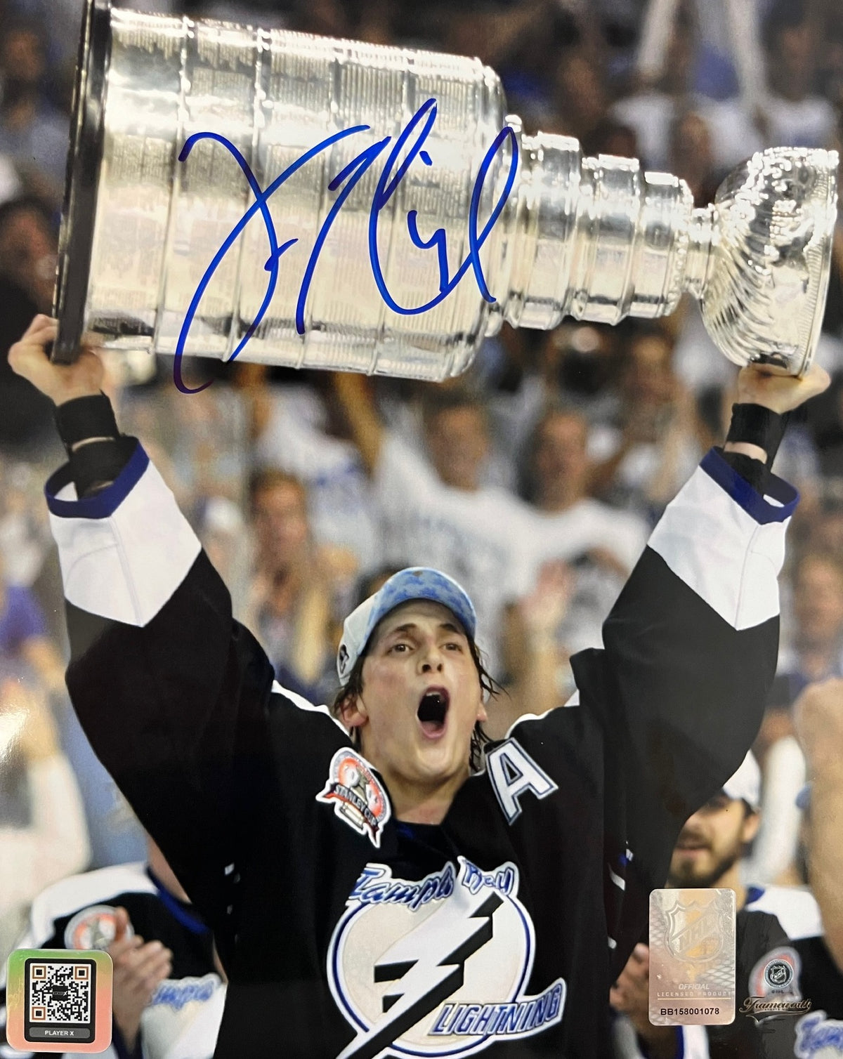 8x10 Vincent Lecavalier Autographed Photo