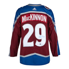 Nathan Mackinnon Autographed Colorado Avalanche adidas Jersey