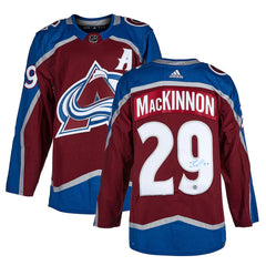 Nathan Mackinnon Autographed Colorado Avalanche adidas Jersey