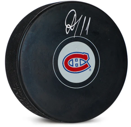 Ivan Demidov Autographed Montreal Canadiens Hockey Puck