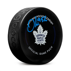 Oliver Ekman-Larsson Signed Toronto Maple Leafs Official Game Puck