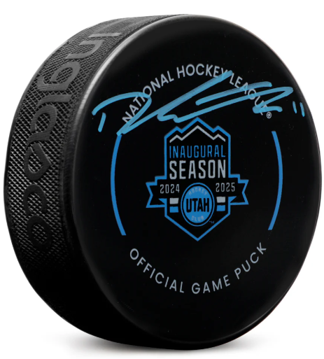 Dylan Guenther Signed Utah Hockey Club Official Game Puck