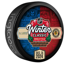 2025 NHL Winter Classic Match-Up Souvenir Collectors Puck