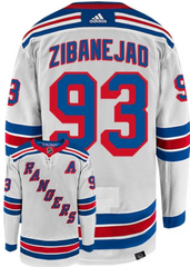 Pre-Order - Mika Zibanejad Autographed New York Rangers Away Adidas Jersey