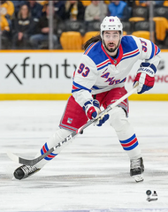 Pre-Order - Mika Zibanejad Autographed New York Rangers Away 8x10 Photo