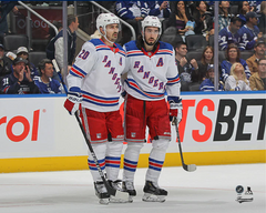 Pre-Order - Chris Kreider and Mika Zibanejad Dual Signed New York Rangers Photo 8x10