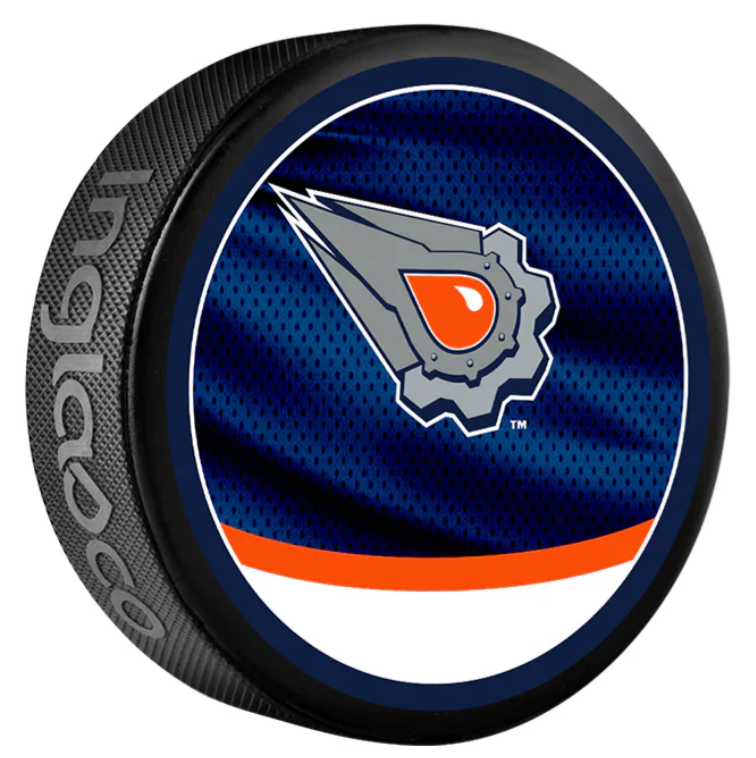 Pre-Order - Corey Perry - Autographed Edmonton Oilers Reverse Retro Hockey Puck