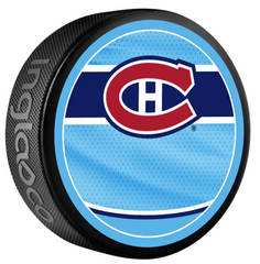 Pre-Order - Corey Perry - Autographed Montreal Canadiens Reverse Retro Hockey Puck