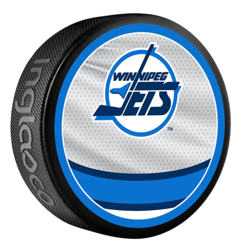 Pre-Order - Kyle Connor - Autographed Winnipeg Jets Reverse Retro Hockey Puck