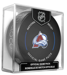 Pre-Order - Devon Toews Autographed Colorado Avalanche Official Hockey Puck