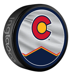 Pre-Order - Devon Toews Autographed Colorado Avalanche Reverse Retro Hockey Puck