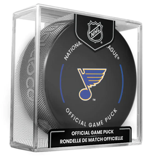 Pre-Order - Jaden Schwartz Autographed St. Louis Blues Official Hockey Puck