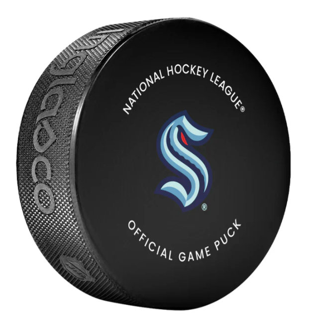 Pre-Order - Jaden Schwartz Autographed Seattle Kraken Official Hockey Puck