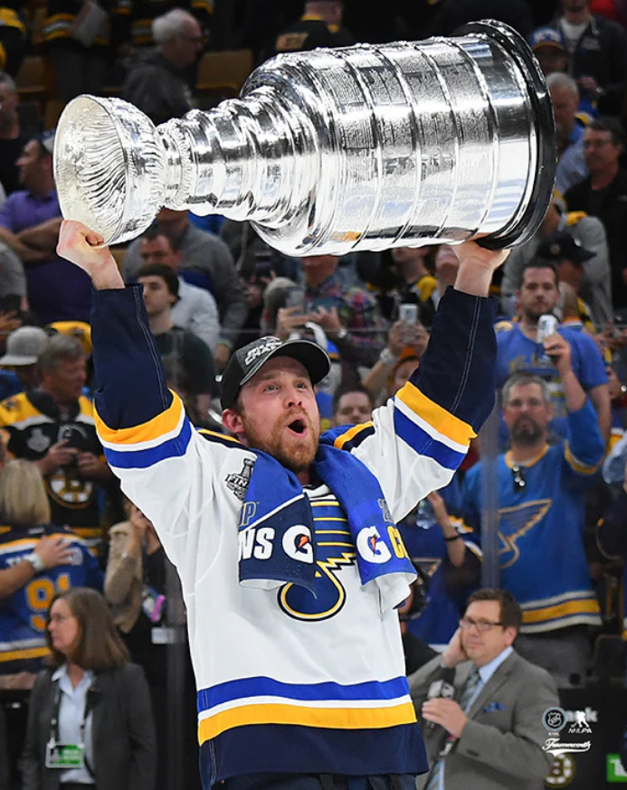 Pre-Order - Jaden Schwartz Autographed St. Louis Blues 2019 Stanley Cup 8x10 Photo