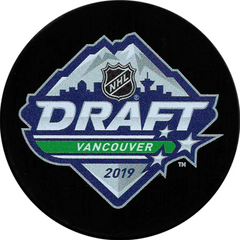 Pre-Order - Dustin Wolf Autographed 2019 NHL Draft Hockey Puck