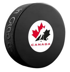 Pre-Order - Mike Matheson Autographed Team Canada Hockey Puck