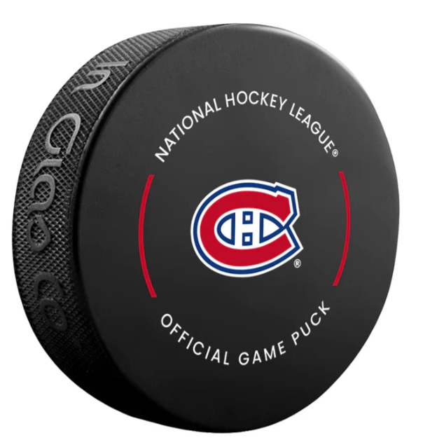 Pre-Order - Mike Matheson Autographed Montreal Canadiens Official Hockey Puck