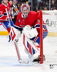 Pre-Order - Samuel Montembeault Autographed Montreal Canadiens Home 8x10 Photo