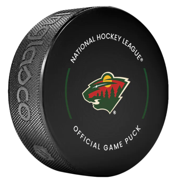 Pre-Order - Joel Eriksson Ek Autographed Minnesota Wild Official Hockey Puck