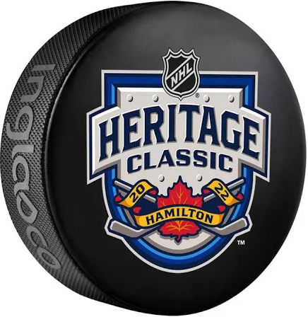 2022 Heritage Classic Souvenir Puck