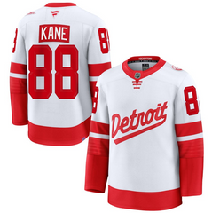 Patrick Kane Detroit Red Wings Fanatics White 2025 NHL Stadium Series Premium Player Jersey