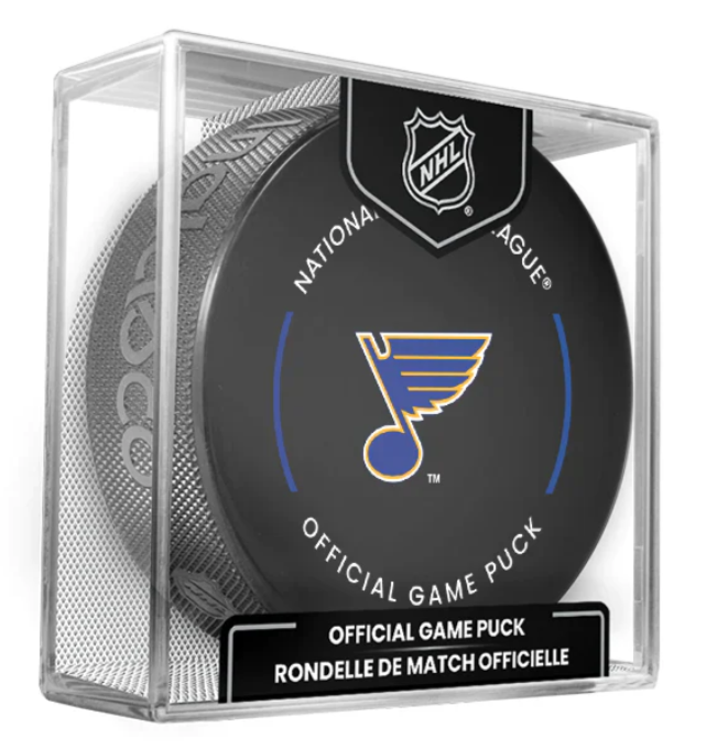 Pre-Order - Brayden Schenn - Autographed St. Louis Blues Official Hockey Puck