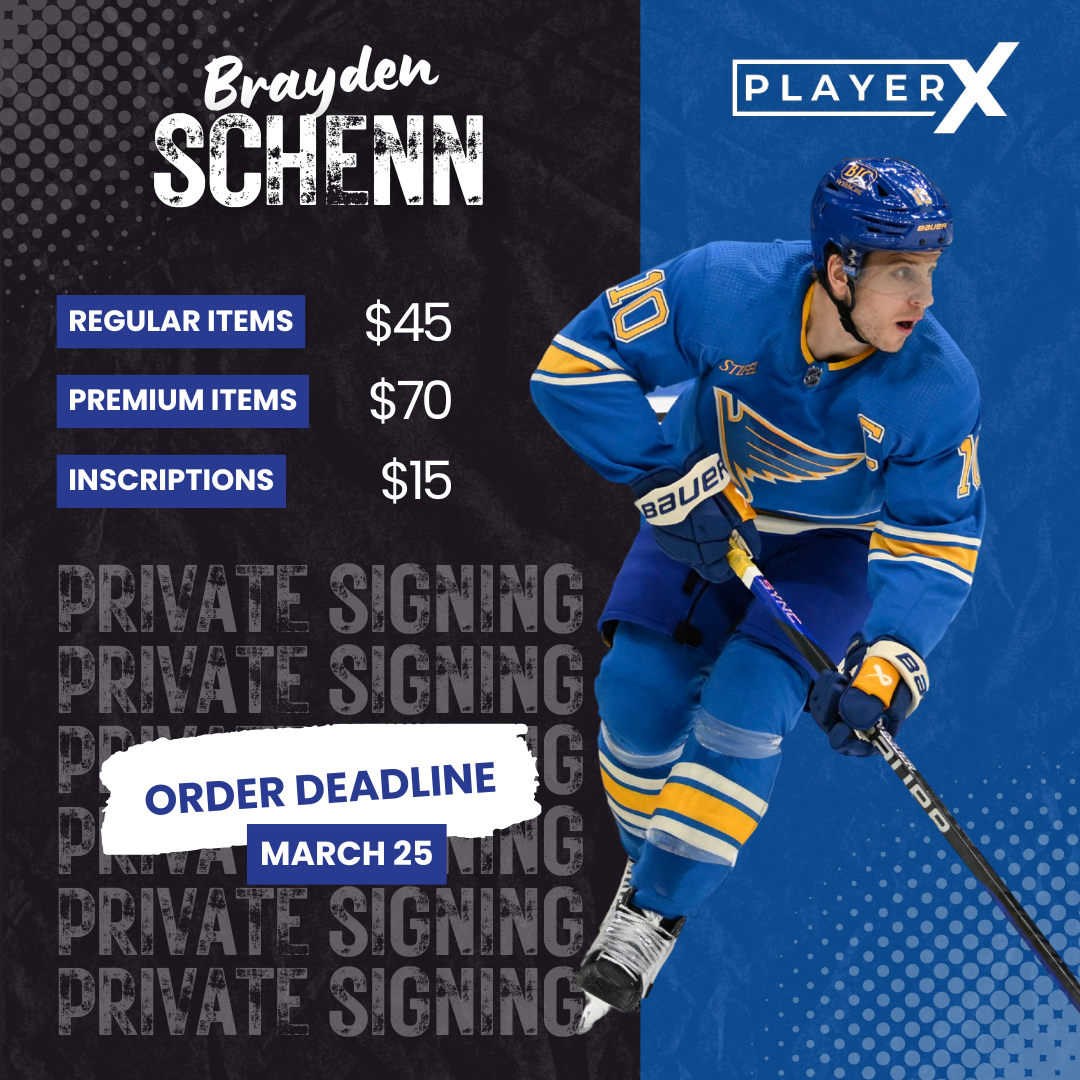 Pre-Order - Brayden Schenn - Send-In