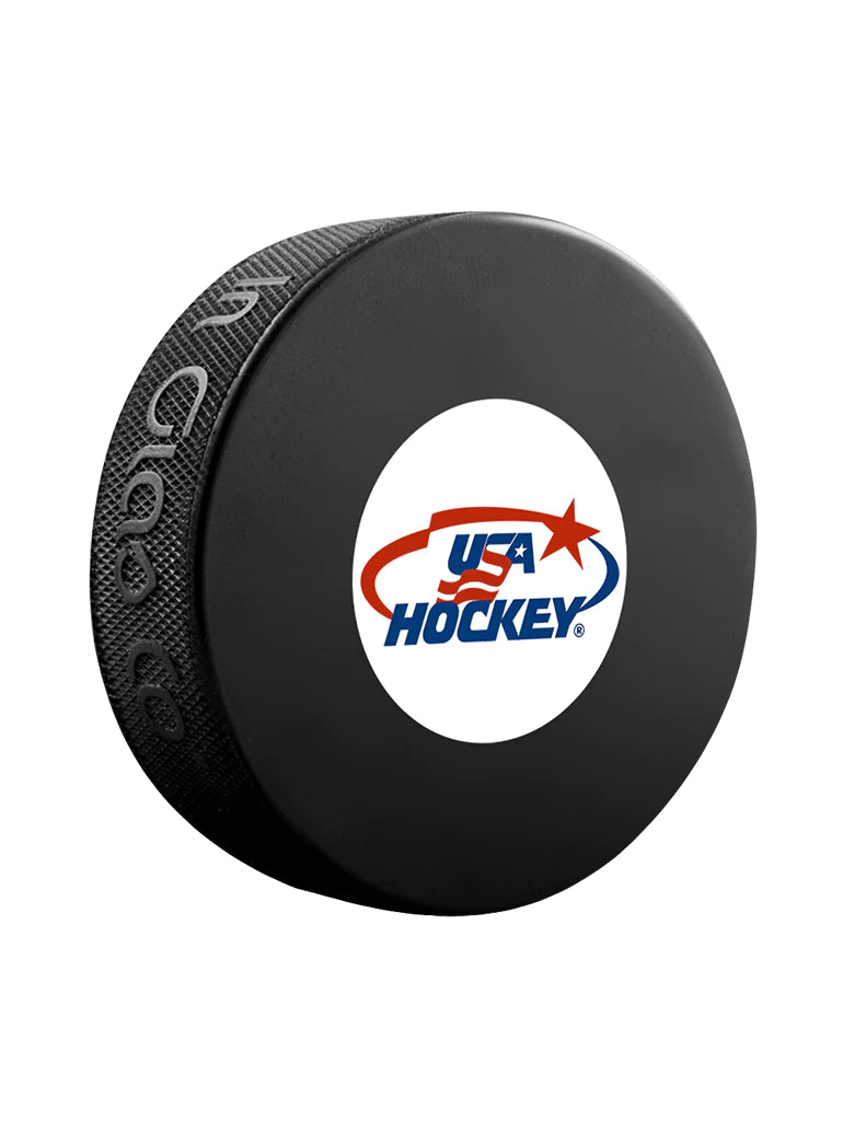 USA Hockey Official Autograph Souvenir Hockey Puck